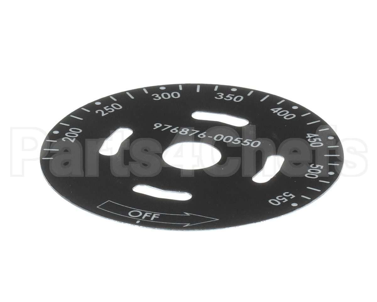 00-976876-00550 Vulcan Hart Temp Dial 550F