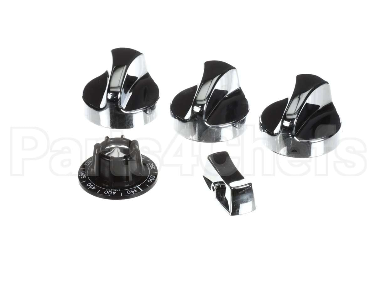 00-978900-10006 Hobart Knob Kit, V6B36S, Standard Oven, 550F
