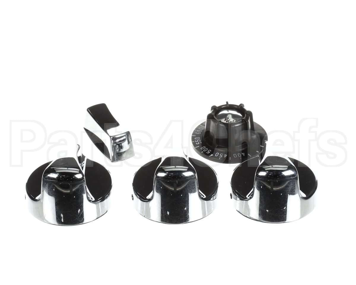 00-978900-10008 Hobart Knob Kit, V6B36S, Standard Oven, 650F