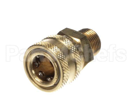 000-0242 Spray Master Socket, Qc, F-T, 3/8" Brass