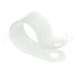 00000001 Compatible Glastender Cableclamp, 5/8, White Nylon