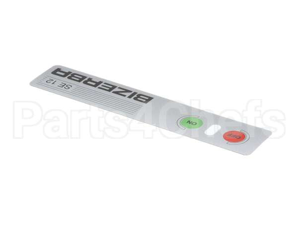 000000060376400300 Bizerba Decal, On/Off