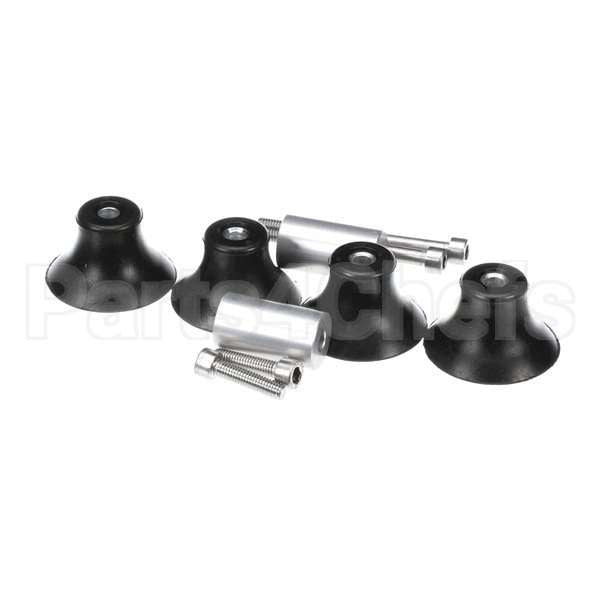 000000060378024100 Compatible Bizerba Low Rubber Feet