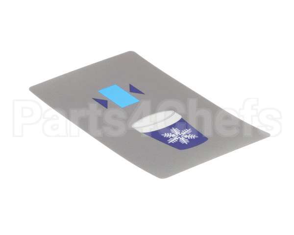 000000645 Manitowoc Ice Label, Touchless Front Panel