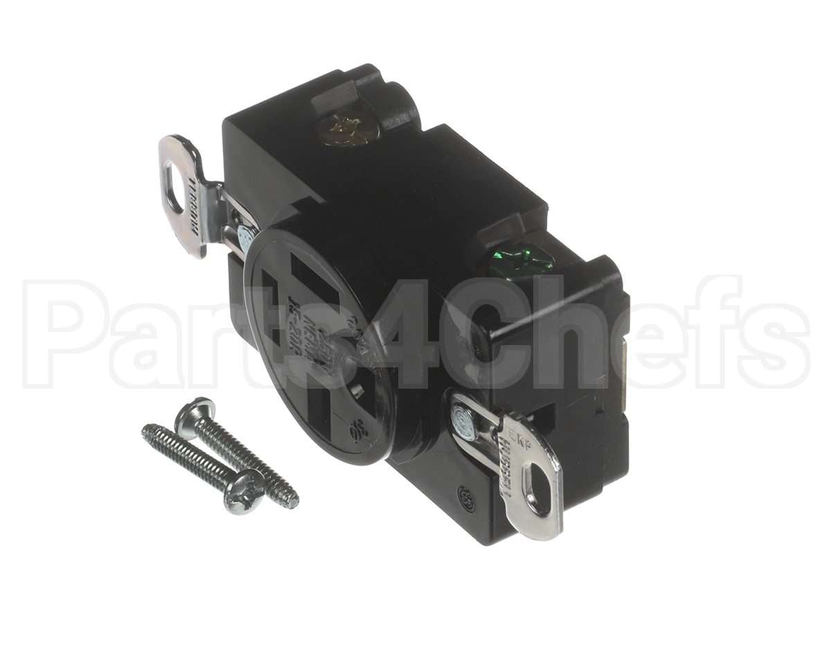 000008420 Hubbell Lighting Receptacle Str Blade 20A 3P 25