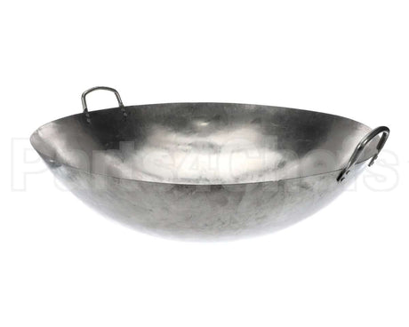 00001245 Imperial 24 Inch Wok Round Bottom With Two Metal