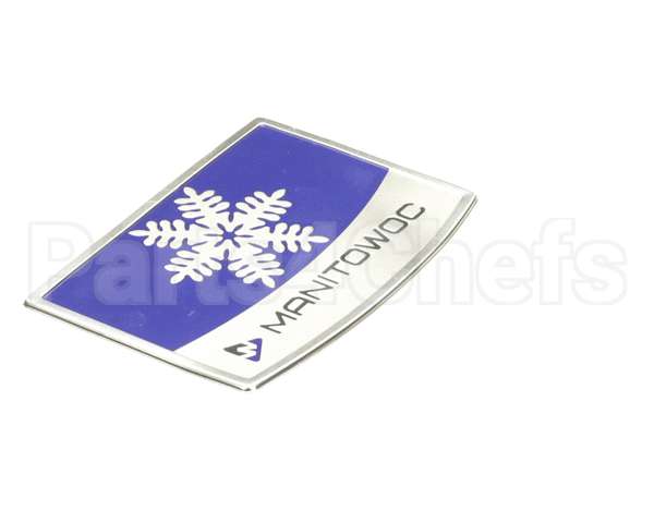 000014806 Manitowoc Ice Label Logo-Snowflake Welbilt
