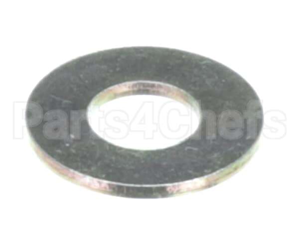 0000214 Hussmann Washer-1/4 Yellow Zinc Finish Flat