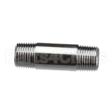 000357-40 T&S Brass Nipple, 3/8Npt X 2 Long, Polished-Chrome