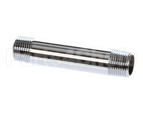 000358-40 T&S Brass Nipple / Riser, 3/8 Npt X 3 Long, Chrome