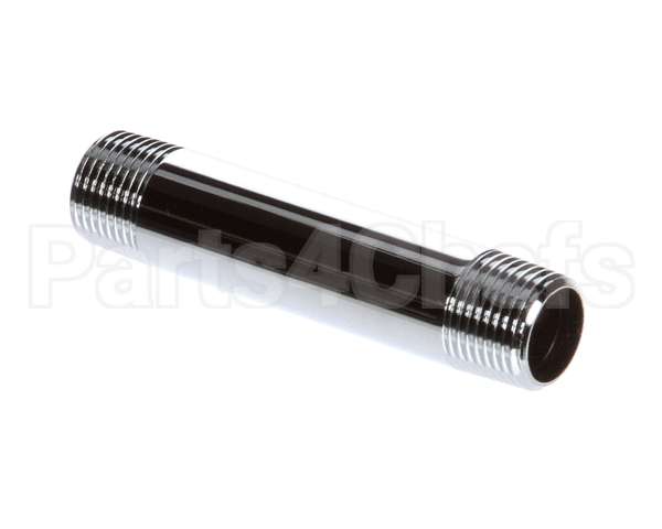 000358-40 T&S Brass Nipple / Riser, 3/8 Npt X 3 Long, Chrome