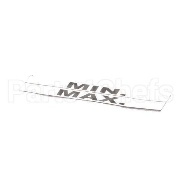 000558 Compatible Groen Label Maximum & Minimum