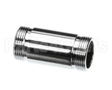000694-40 T&S Brass B-0107 Short Nipple (Chrome-Plated)