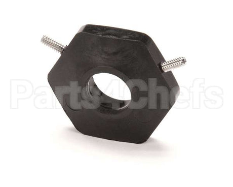 001126-20 T&S Brass B-0580 Black Handle, Heat Resistant