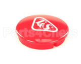 001193-19NS T&S Brass Snap-In Index Button, Red (T&S Logo)