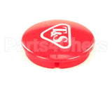 001193-19NS T&S Brass Snap-In Index Button, Red (T&S Logo)