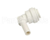 00121699 Follett Elbow, Plug-In, 1/4 Stem 1/4 Tube