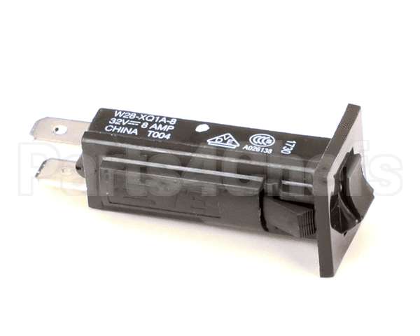 00128090 Follett Circuit Breaker,8 Amp Panel Mount, Split