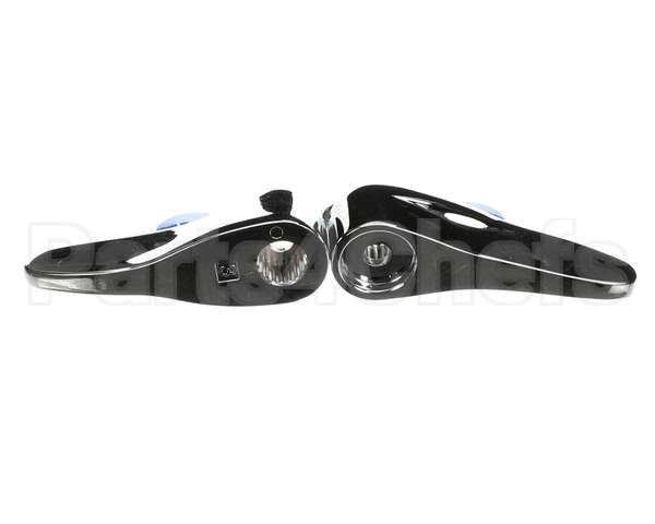 001636-45NS-M2 T&S Brass New-Style Lever Handles, Blue Indexes (T