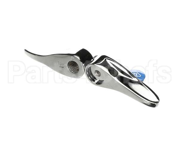 001636-45NS-M2 T&S Brass New-Style Lever Handles, Blue Indexes (T