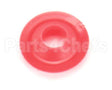 001661-45 T&S Brass Index Ring, Hot Water (Red)
