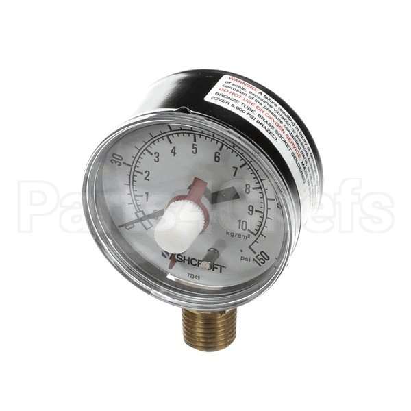 00211907 Compatible Multiplex Gauge 0-150 Psi 1/4Npt B Tmmnt