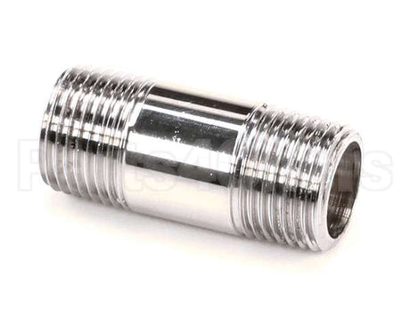 002341-40 T&S Brass Nipple 38 Npt X 112 Long (Chrome Pla