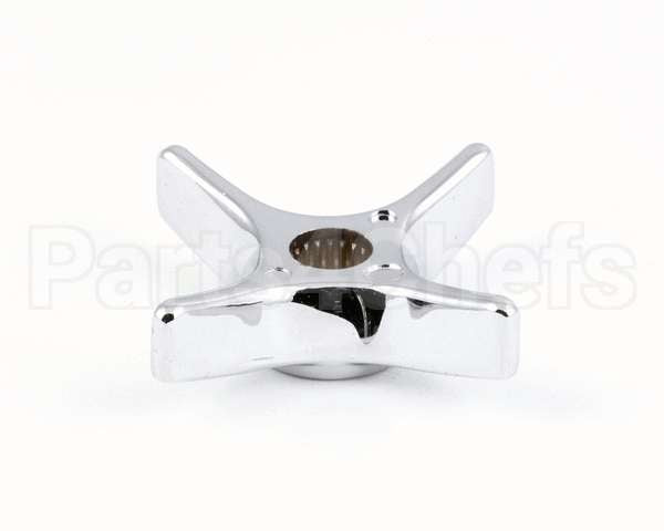002521-45 T&S Brass 4-Arm Kitchen Handle, Chrome-Plated
