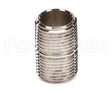 002535-25 T&S Brass 3/8 Npt Close Nipple (Chrome Plated)