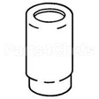 002659-45 Compatible TS Brass Shield, Spray Valve