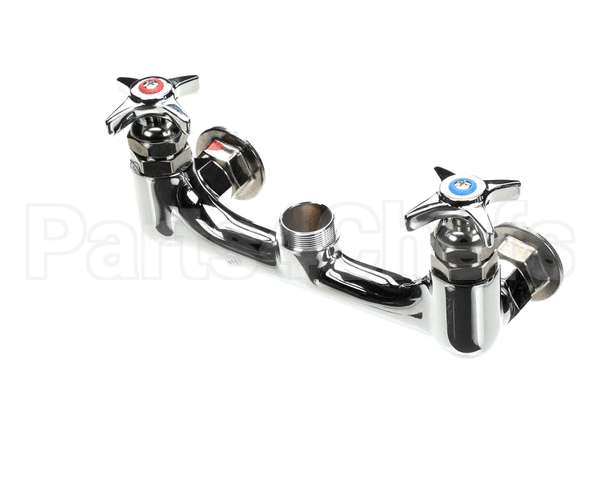 002840-40 T&S Brass Big-Flo Faucet Assembly, Swivel Outlet,