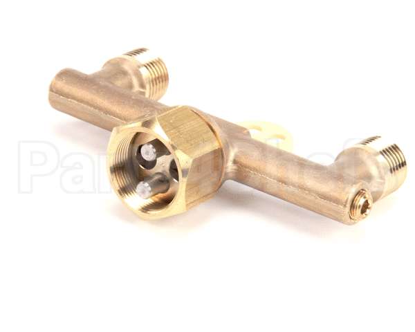 002898-40 T&S Brass 4 Spreader Assembly, 1/2 Npt Male Inlets