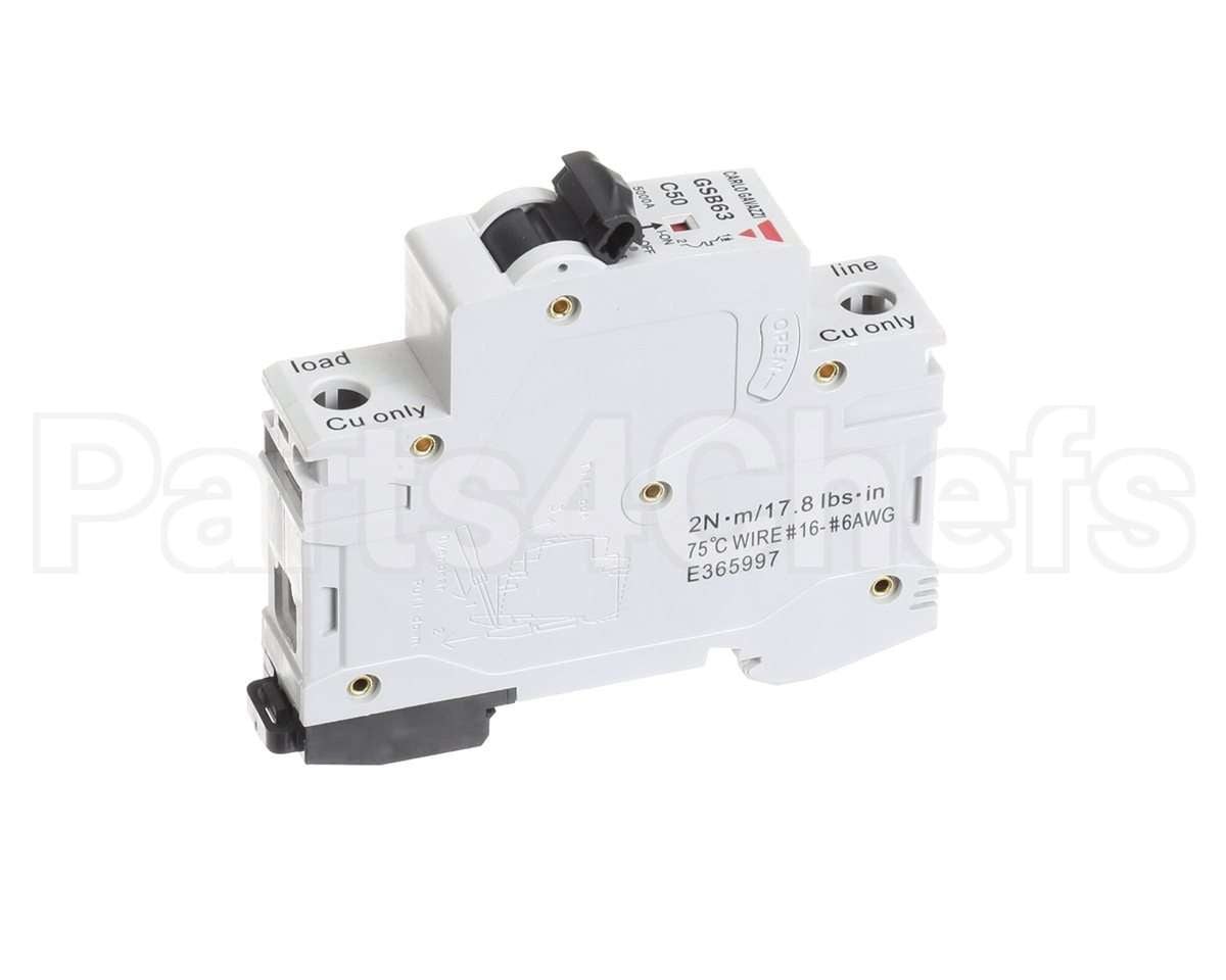 004158 Nieco Circuit Breaker 50A 1P Element Exp.