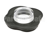 004315 Waring 2 Pc. Clover Leaf Lid /Black