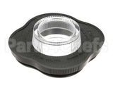 004315 Waring 2 Pc. Clover Leaf Lid /Black