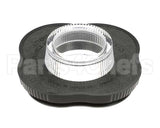 004315 Waring 2 Pc. Clover Leaf Lid /Black