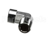 00471.0000 Bunn Elbow, Nkl/Crm .38Mpt X.25Fpt