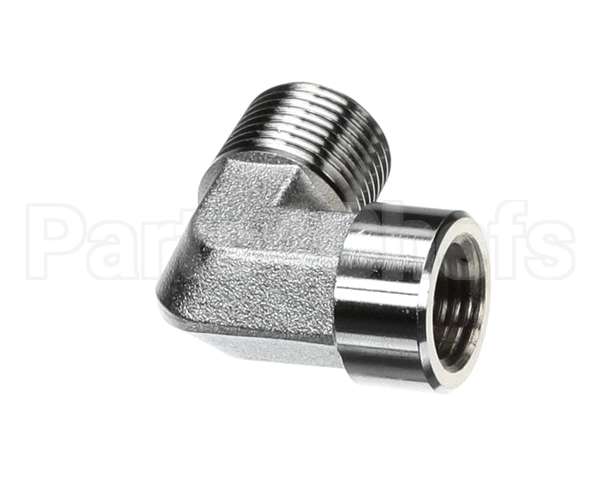 00471.0000 Bunn Elbow, Nkl/Crm .38Mpt X.25Fpt
