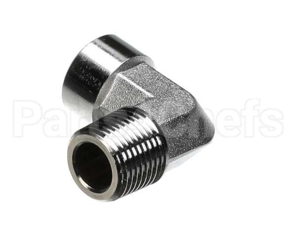 00471.0000 Bunn Elbow, Nkl/Crm .38Mpt X.25Fpt