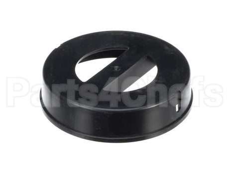 004ADJ1C-P Dispense-Rite Cap, End, Black Plastic, Holds