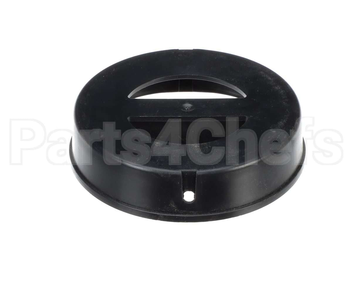 004ADJ1C-P Dispense-Rite Cap, End, Black Plastic, Holds