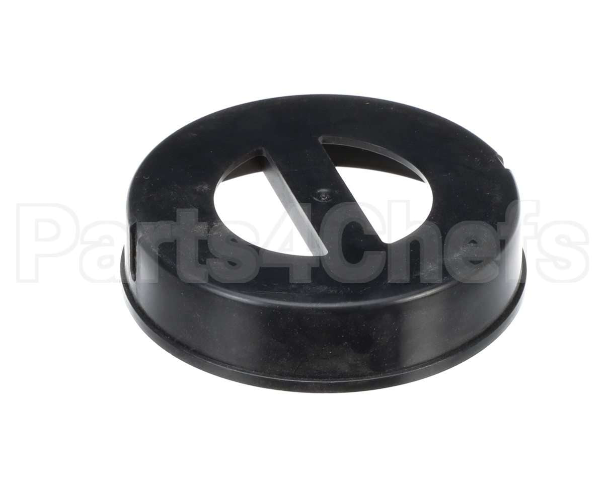 004ADJ1C-P Dispense-Rite Cap, End, Black Plastic, Holds