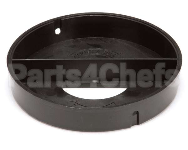 004ADJ2C-P Dispense-Rite Cap, End, Black Plastic, Holds
