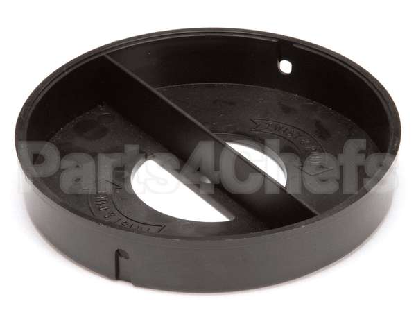 004ADJ2C-P Dispense-Rite Cap, End, Black Plastic, Holds