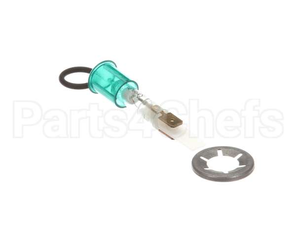 005010 Electrolux Professional Green Pilot Lamp Assembly; Round; 230V