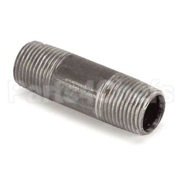 005552 Compatible Groen Nipple Blk 1/2 Npt X 2-1 /2 Long