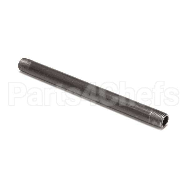 005558 Compatible Groen Nipple Blk 1/2" Npt X 10 Long