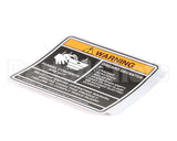 00658.0000 Bunn Decal,Warning-Decanter/Funnel
