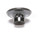 00725.0000 Bunn Knob, Black Threaded 8-32X.375