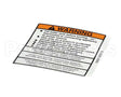 00831.0000 Bunn Decal, Warning-Electrical